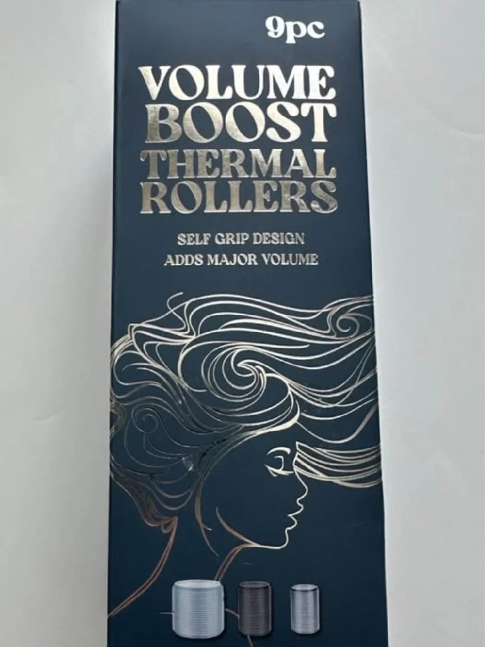 9pc Volume Boost Thermal Rollers